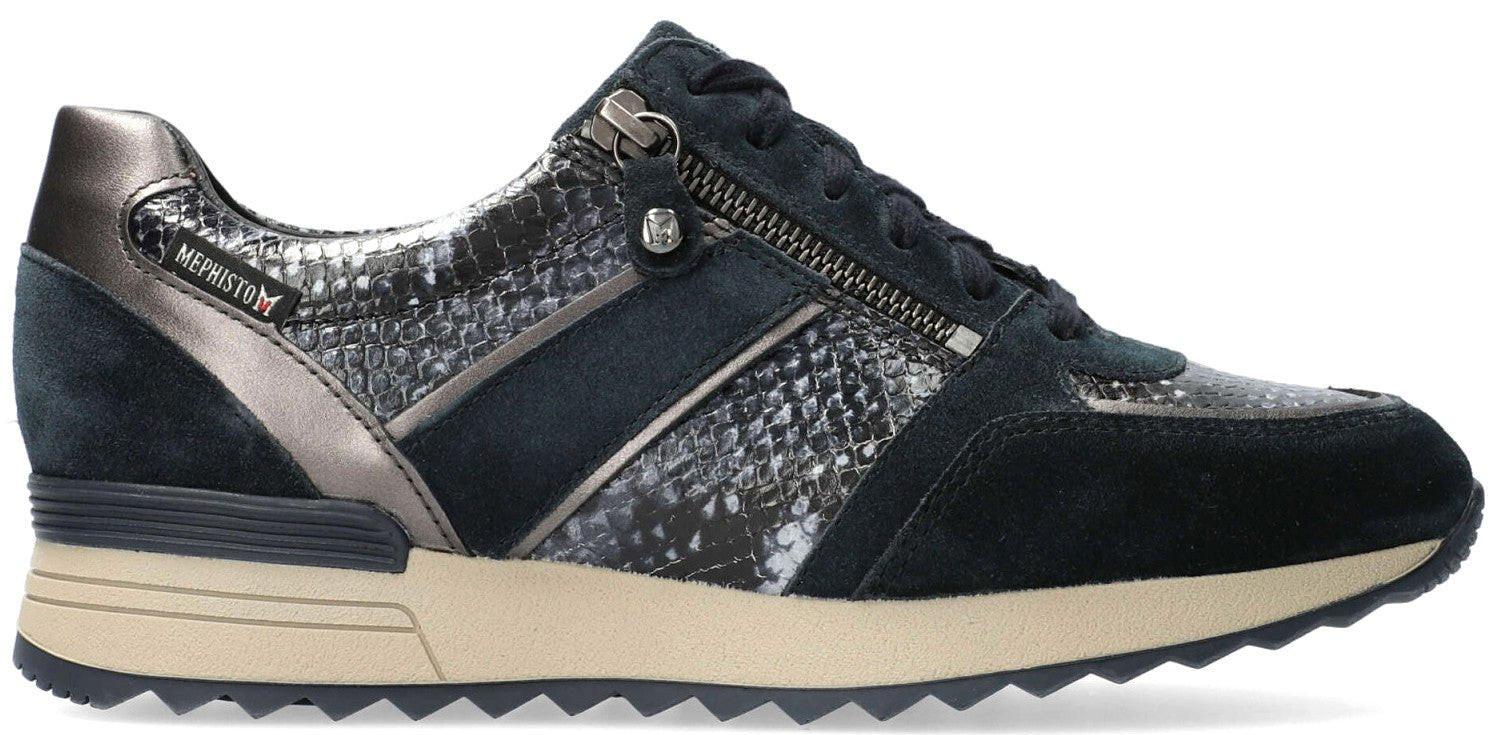 Toscana - Leder Sneaker Damen Blau 35 von Mephisto