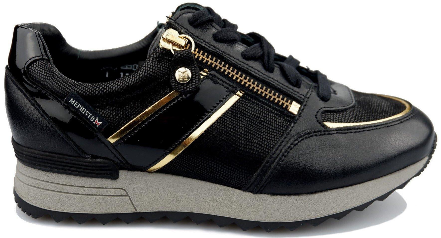 Toscana - Leder Sneaker Damen Schwarz 36 von Mephisto