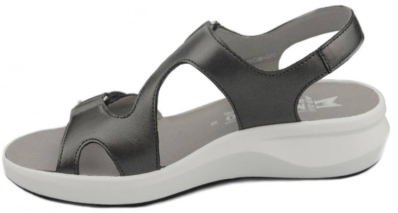Tiara - Leder Sandale Damen Grau 35 von Mephisto