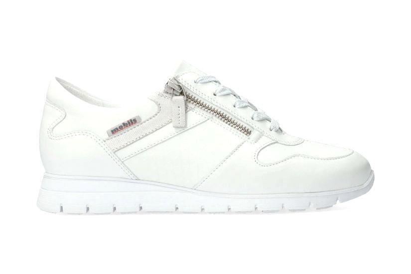 Dyria - Leder Sneaker Damen Weiss 36 von Mephisto