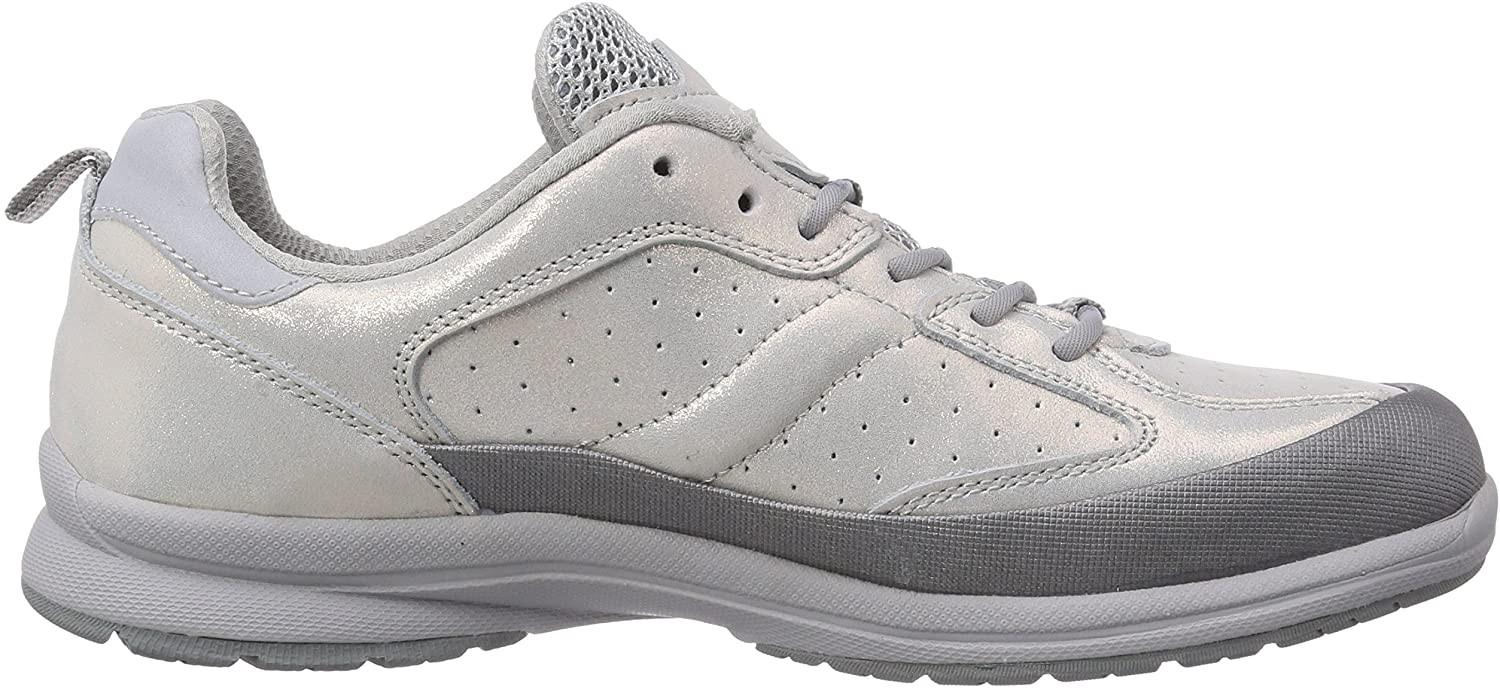 Dalina - Leder Sneaker Damen Silber 37 von Mephisto