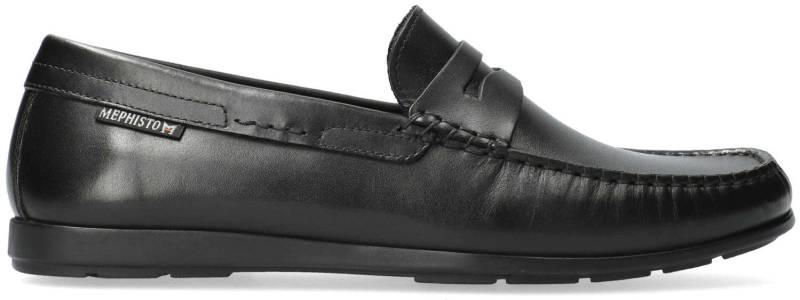 Alyon - Leder Mokassin Herren Schwarz 38.5 von Mephisto