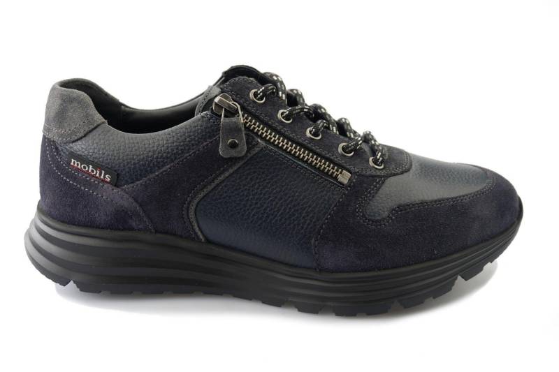 Brayan - Leder Sneaker Herren Blau 39 von Mephisto