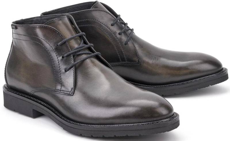 Tiberio - Leder Stiefelette Herren Grau 39 von Mephisto