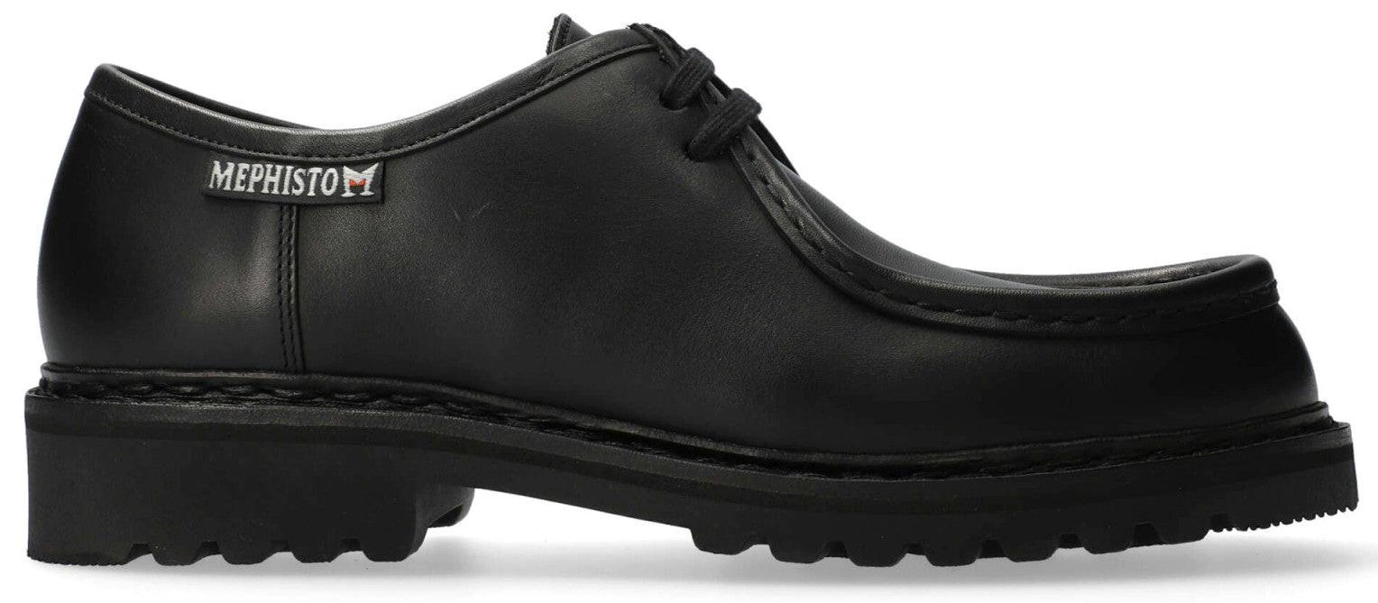 Peppo - Leder Schnürschuh Herren Schwarz 40 von Mephisto