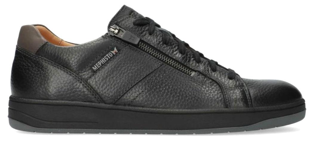 Henrik - Leder Schnürschuh Herren Schwarz 40.5 von Mephisto