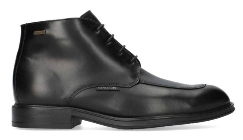 Kerry - Leder Stiefelette Herren Schwarz 40.5 von Mephisto