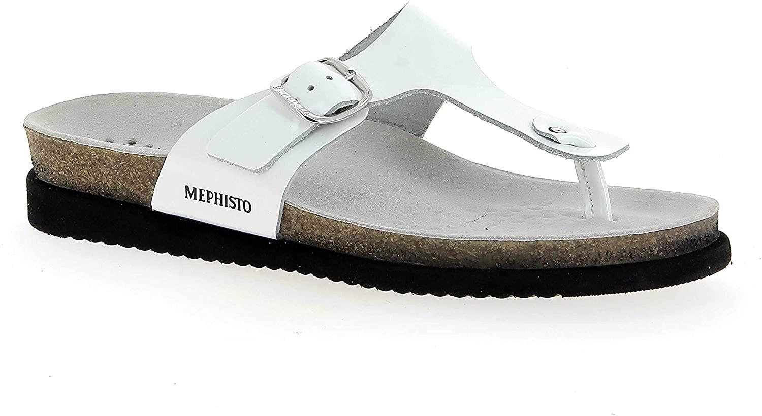 Hale - Leder Sandale Damen Weiss 41 von Mephisto