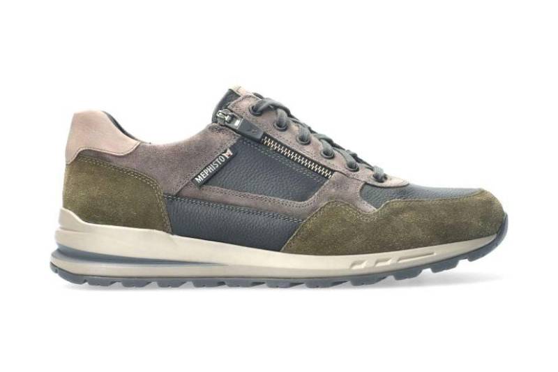 Bradley - Leder Sneaker Herren Grün 44.5 von Mephisto