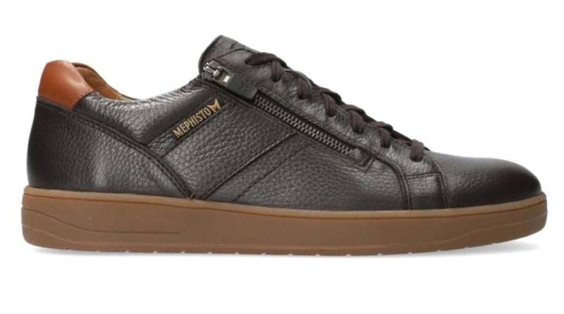 Henrik - Leder Sneaker Herren Braun 47 von Mephisto