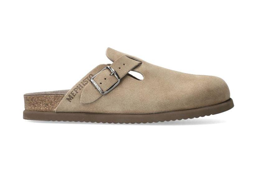 Nathan - Wildleder Sandale Herren Grau 39 von Mephisto