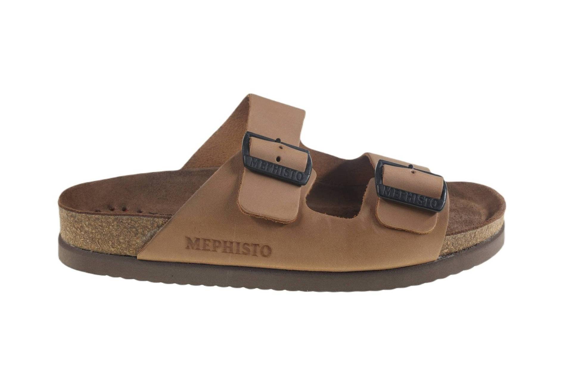 Nerio - Leder Sandale Herren Braun 40 von Mephisto