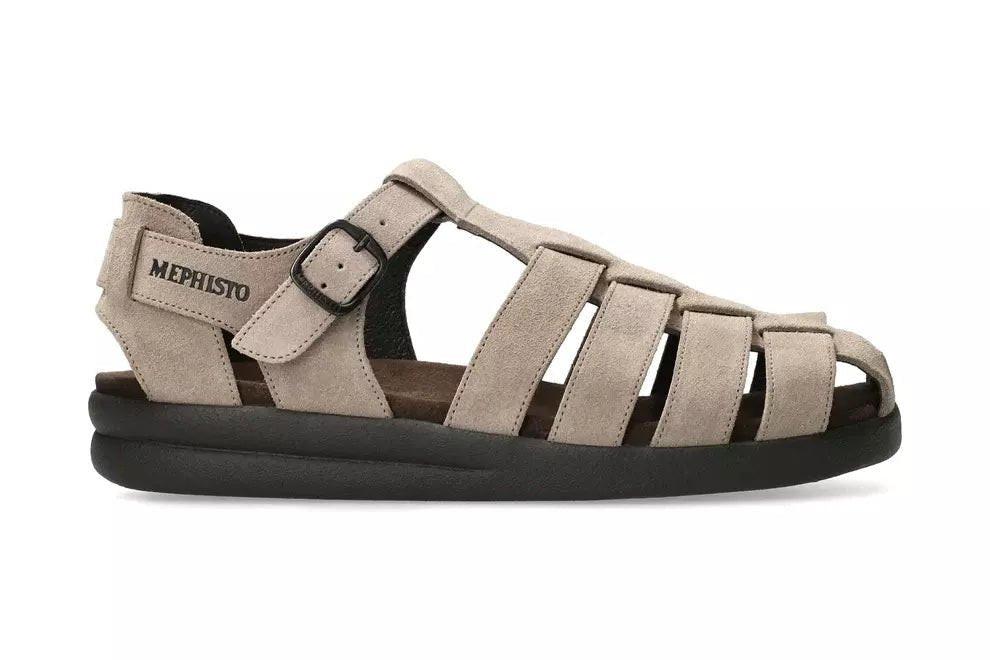 Sam - Wildleder Sandale Herren Grau 40 von Mephisto