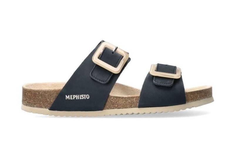 Madison - Nubuk Sandale Damen Blau 35 von Mephisto