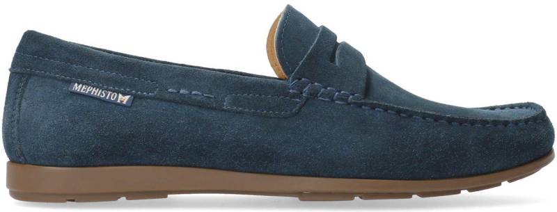 Alyon - Wildleder Mokassin Herren Blau 38.5 von Mephisto