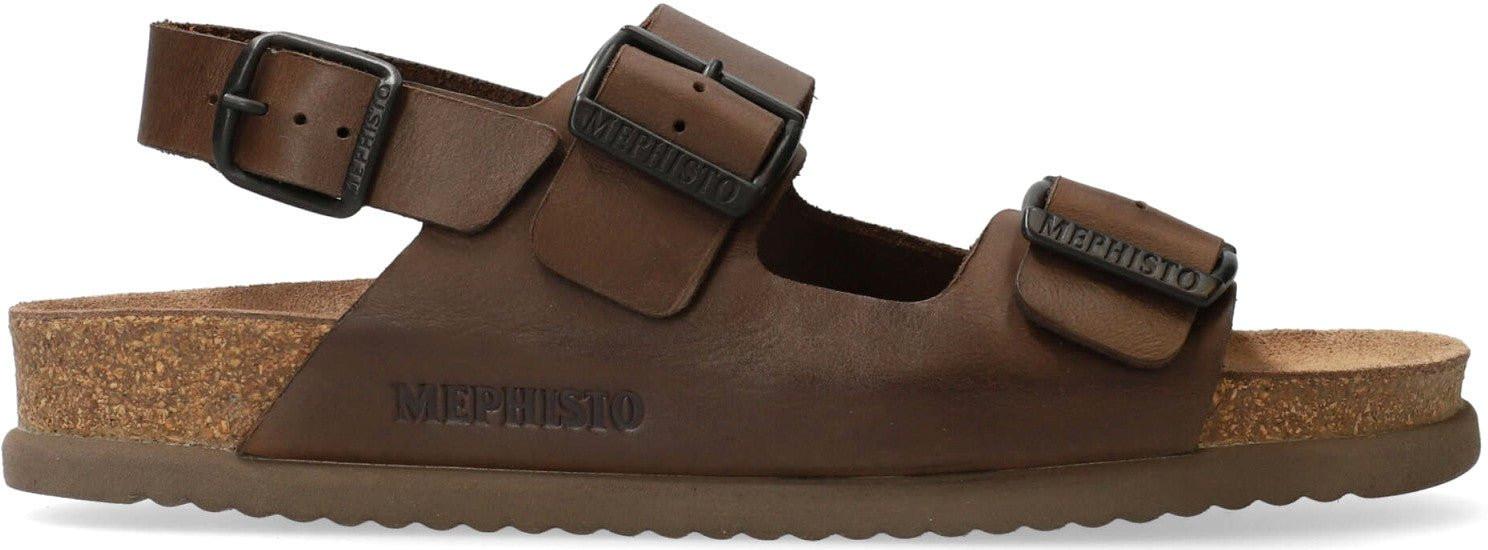 Nardo - Leder Sandale Herren Braun 40 von Mephisto