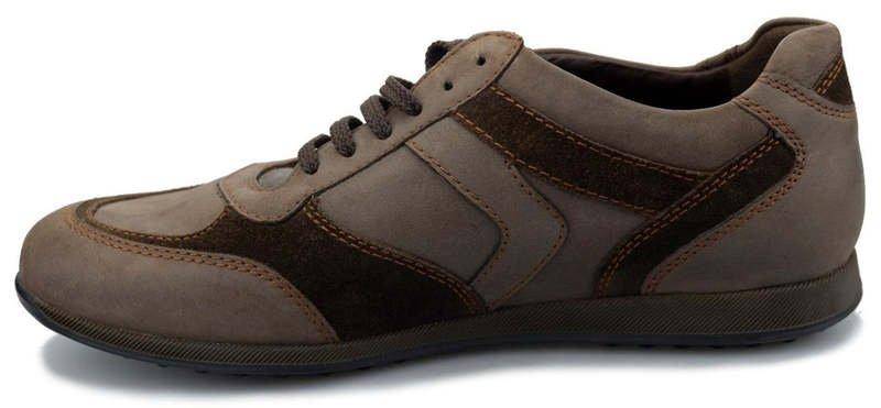 Cyriac - Leder Sneaker Herren Grau 40.5 von Mephisto