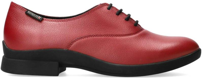 Syla - Leder Schnürschuh Damen Rot 42.5 von Mephisto