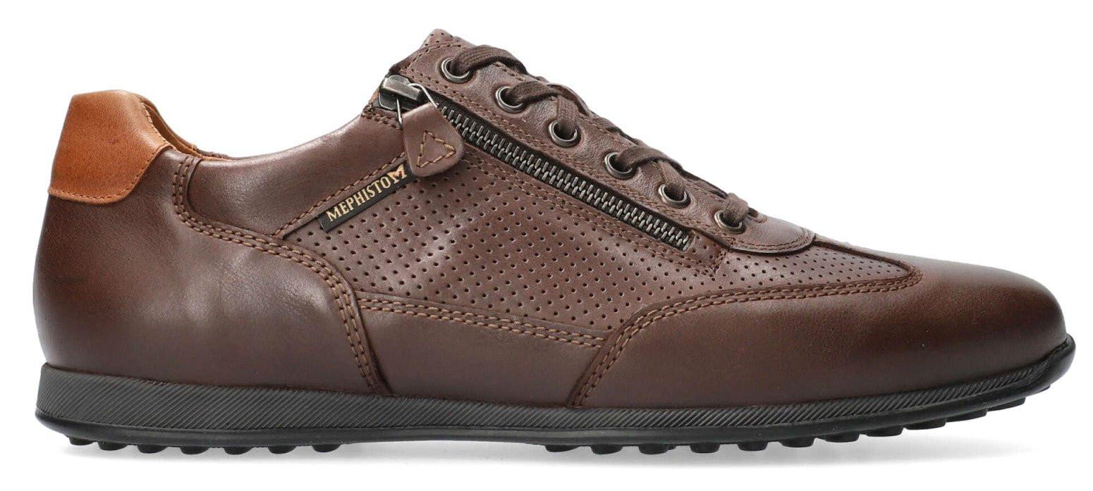 Leon - Leder Sneaker Herren Braun 47.5 von Mephisto