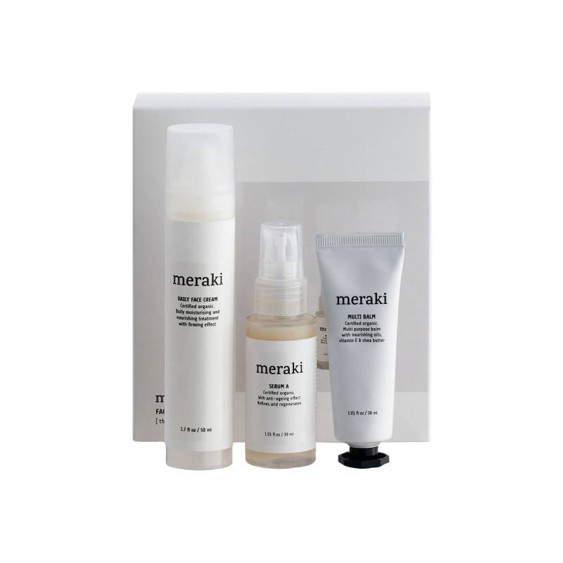 Meraki Care - The moisturising Face care kit von Meraki