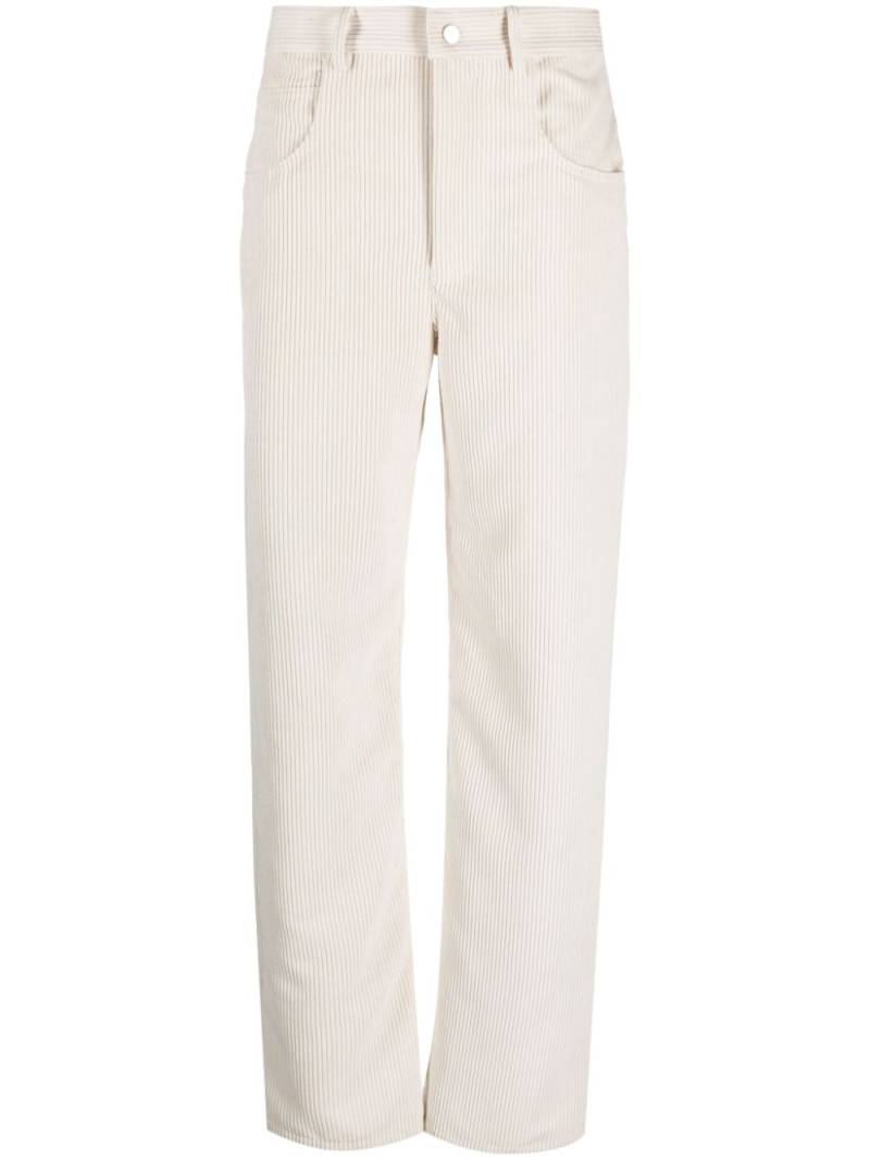 Merci corduroy straight-leg trousers - Neutrals von Merci