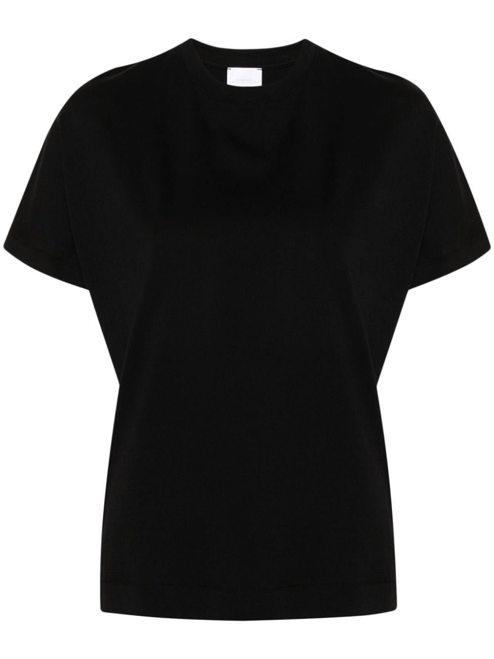 Merci crew-neck cotton T-shirt - Black von Merci