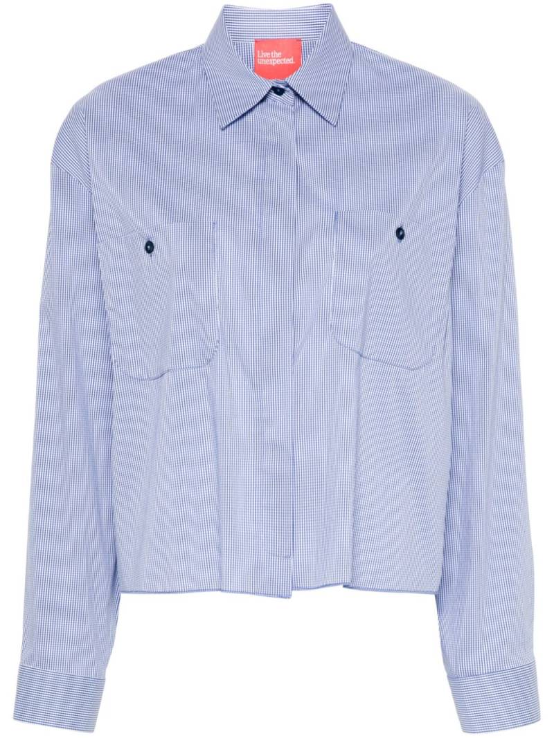 Merci gingham-check shirt - Blue von Merci