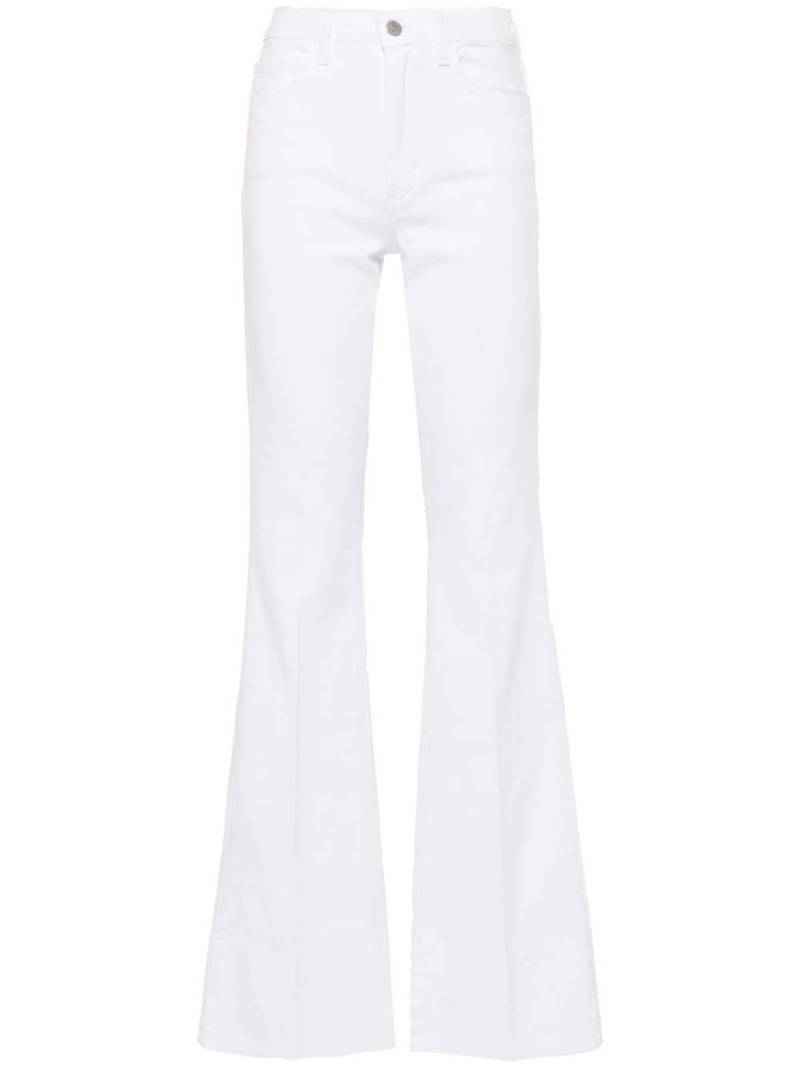 Merci mid-rise flared jeans - White von Merci