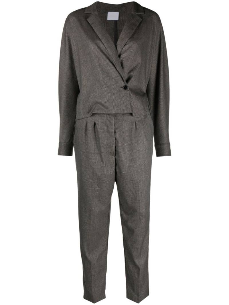 Merci notched-lapel long-sleeve jumpsuit - Green von Merci