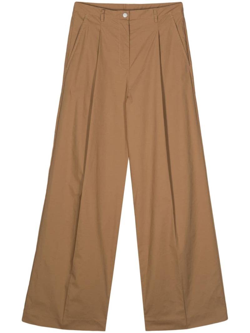 Merci pleated palazzo pants - Brown von Merci