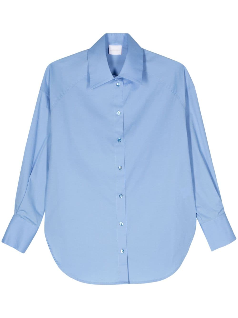 Merci spread-collar poplin shirt - Blue von Merci