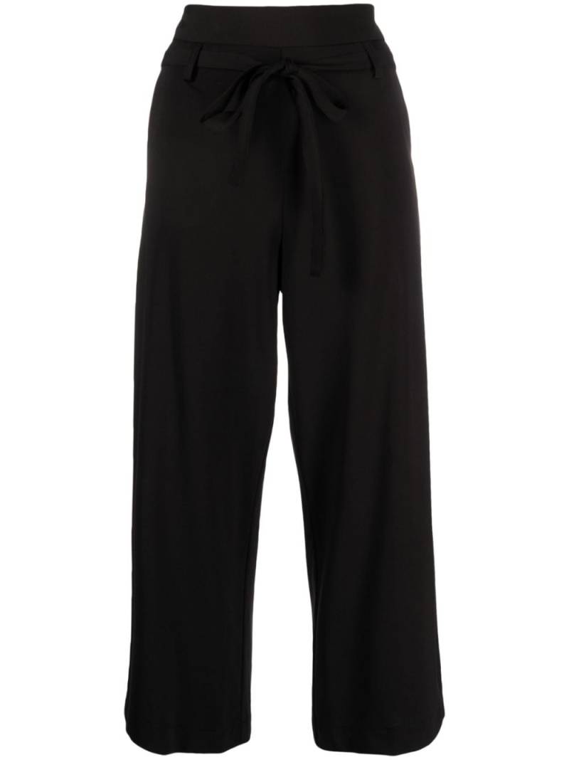 Merci wide-leg cotton track pants - Black von Merci