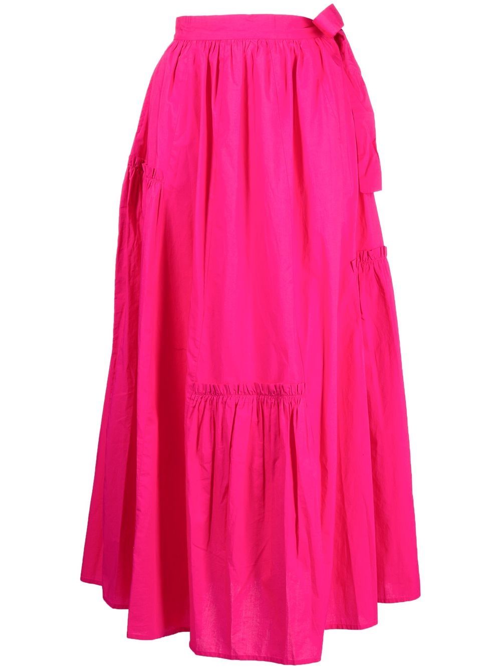 Merlette pleated midi skirt - Pink von Merlette