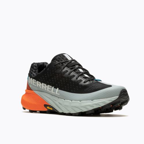 Merrell Agility Peak 5 GTX - black/tangerine (Grösse: 44.5) von Merrell