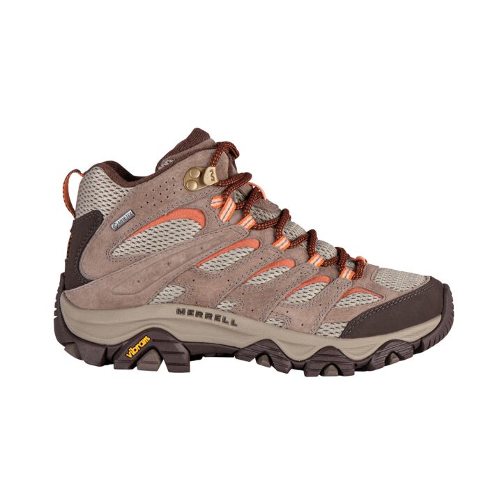 Merrell Moab 3 Mid GTX Schnürschuh für Damen camel, 36 von Merrell