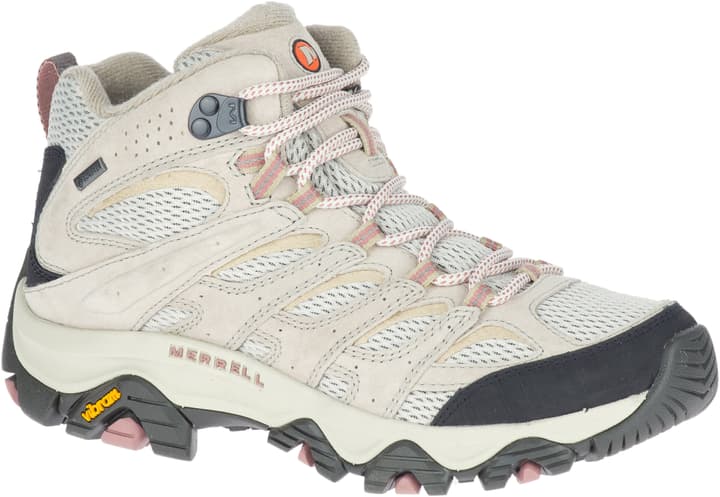 Merrell Moab 3 Mid GTX Wanderschuhe beige von Merrell