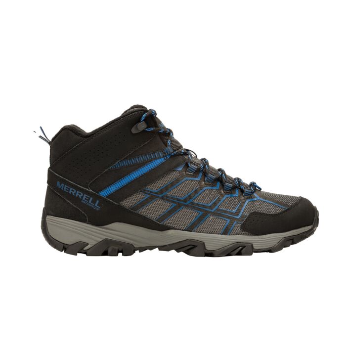 Merrell Moab FST 3 Thermo Mid WP Schnürschuh für Herren, schwarz-blau, 40 von Merrell