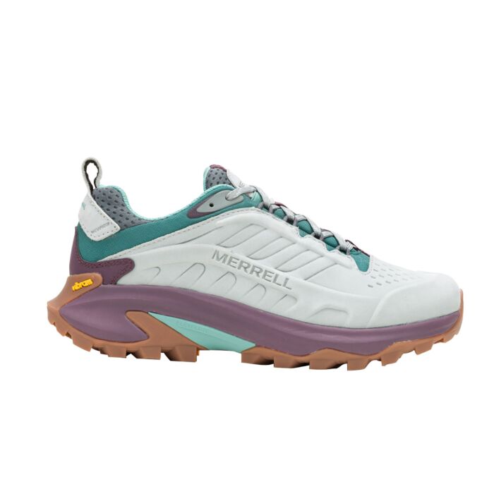 Merrell Moab Speed 2 LTR WP Schnürschuh für Damen hellgrau von Merrell