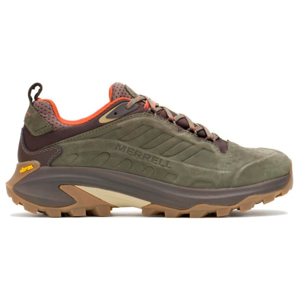 Merrell - Moab Speed 2 Leather WP - Multisportschuhe Gr 48 braun/oliv von Merrell