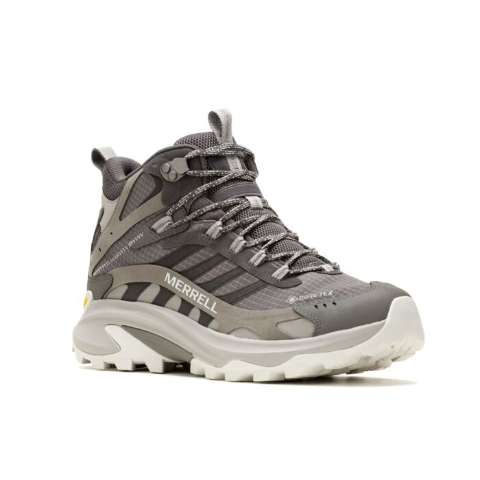 Merrell Moab Speed 2 Mid GTX Schnürschuh für Herren, anthrazit, 42