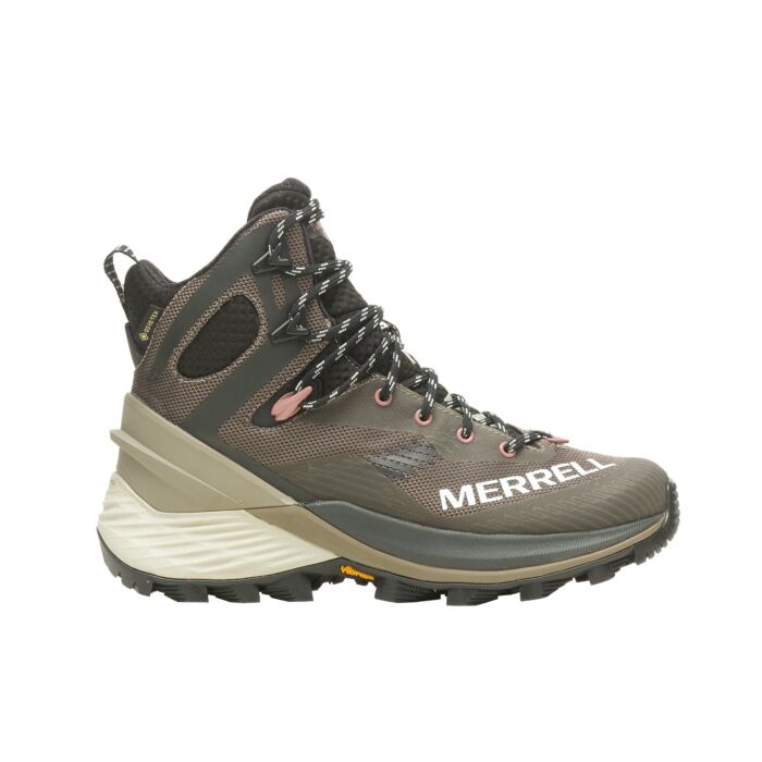 Merrell Rogue Hiker Mid GTX Wanderschuh für Damen, grau-braun, 36 von Merrell