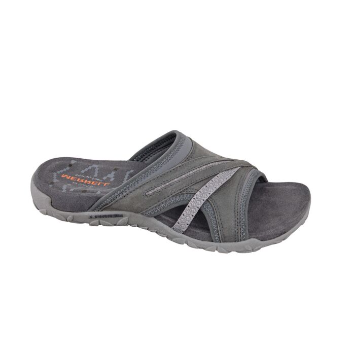 Merrell Terran Slide II Pantolette grau von Merrell