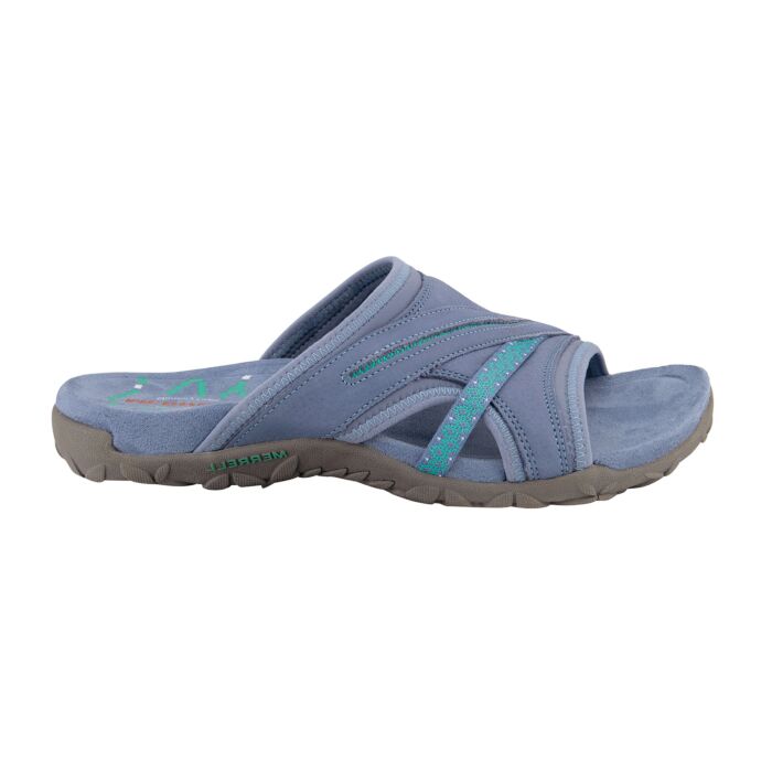 Merrell Terran Slide II Pantolette, hellblau, 36 von Merrell