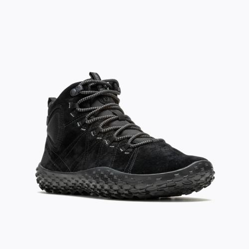 Merrell Wrapt Mid Wp - black/black (Grösse: 35.5) von Merrell