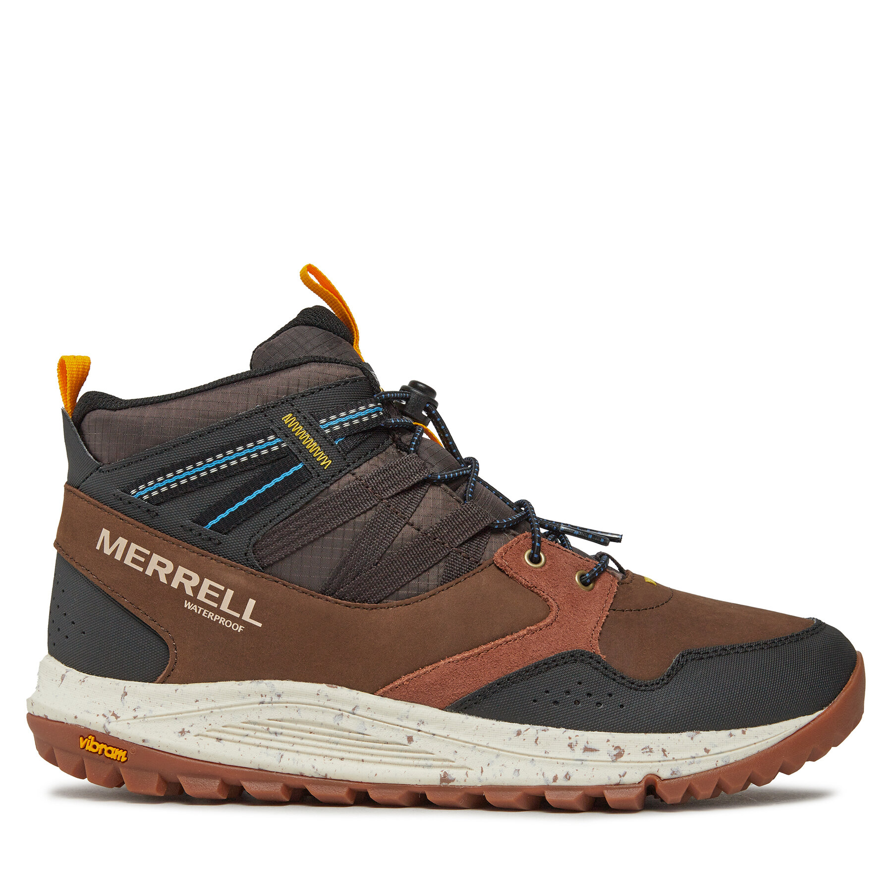 Trekkingschuhe Merrell Nova Sneaker Boot Bungee Mid Wp J067111 Braun Trekkingschuhe Merrell Nova Sneaker Boot Bungee Mid Wp J067111 Braun von Merrell
