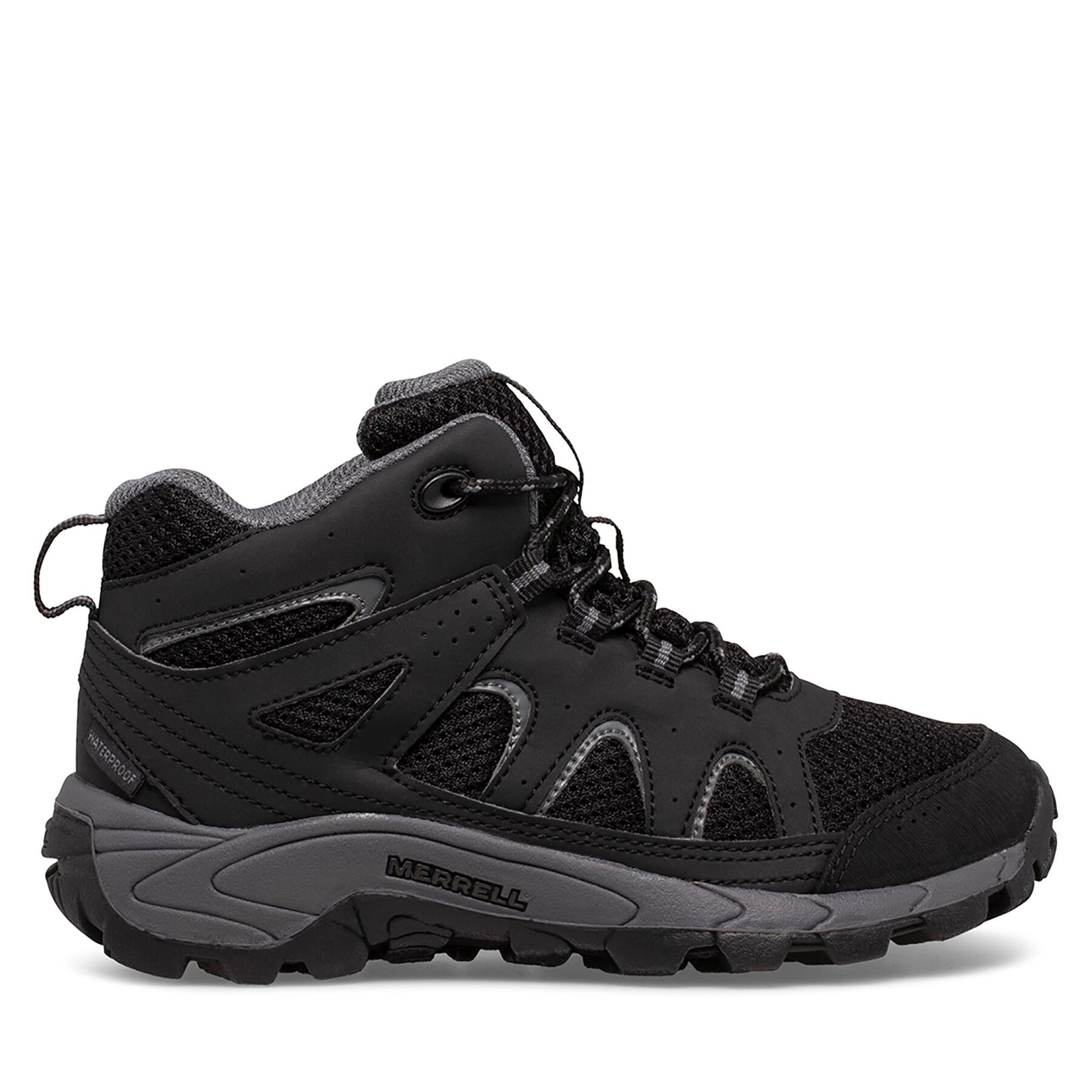 Trekkingschuhe Merrell Oakcreek Mid Lace Wtrpf Mk265426 Schwarz von Merrell