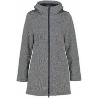 MERU Damen Fleecejacke lang Bergen dunkelblau | L von Meru