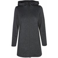 MERU Damen Fleecejacke lang Bergen schwarz | L von Meru