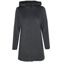 MERU Damen Fleecejacke lang Bergen schwarz | M von Meru