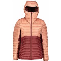 MERU Damen Isojacke Eylak Hoodie Daune dunkelrot | L von Meru